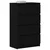 Komoda crni hrast 60x35x98,5 cm konstruirano drvo