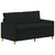 Sofa Crna 156 x 81 x 87,5 cm Tkanina