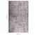 Vidaxl Pralna preproga 160x230 cm siva