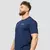 GymBeam Men‘s Basic T-Shirt Navy Blue
