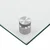 Kuhinjski zid 2 pcs *Transparent*an 100 x 40 cm