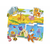 shumee Carotina Baby Logic 3D živali. 92536 LISCIANI