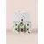 Aberto Design Dekorativni predmet SUS0225, 14x9x17 cm, Beli