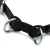 Kiotos Leather Collar with 7 Statement Rings Black
