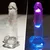 SuperLove LED Vibrating Dildo with Balls & Remote Small