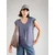 PIECES Curve Majica PCALICE temno modra