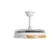 Modee stropni ventilator z LED svetilko 33W 3CCT