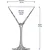 Alpina Kozarci za koktajle 220 ml komplet 4 ED-249631