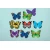 Oblikovan modelček za piškote Butterflies (24 kosov)