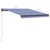 Tenda na ručno uvlačenje 300 x 250 cm plavo-bijela