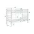 Interbeds Krevet na sprat Eryk 190x90cm, Krem