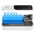 BASEUS powerbank qpow pro s kablom lightning, usb-c, usb, 10000mah, 20W (bela)