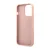 Maska Guess Saffiano Big 4G za iPhone 13 Pro metal, Roze