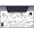Decormat Podloga za pisalno mizo Ptice 90x45 cm