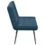 Vidaxl klop Modra 110x74x84 cm Žamet