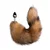 analni čep Fox Tail No. 1 srebrn