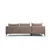 Atelier del Sofa Ugaona garnitura Felix 94x85x289cm Bež