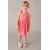 Mayoral Poletna obleka 3944 Roza Regular Fit
