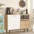 Hanah Home Komoda RE2-SW, 120x85x35.5 cm, Bela