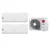 LG split klima naprava 2x 3,5 kW + MONT. [MU2R17.U13 + 2x S12ET.NSJ]