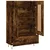 Visoka komoda boja hrasta 69,5 x 31 x 115 cm konstruirano drvo