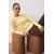 Trendyol Milla ženska bluza Twoaw26Bz00046, svetložuta-žuta
