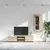 Set TV komoda Zidne FLORIN 3 pcs Sonoma hrast Konstruirano drvo