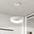 Brilagi - LED prigušiva luster FALCON MODERN LED/30W/230V prečnik 40 cm bela + daljinski upravljač