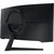 SAMSUNG gaming monitor 34 LC34G55TVVPKSEN Odyssey G5 34, 3440x1440, 165Hz, zakrivljen, crn