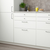 VALLSTENA Front fioke, bela, 60x20 cm