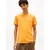 Tommy Jeans Majica DM0DM20363 Oranžna Slim Fit