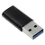 Qoltec adapter USB tipa A moški | USB tipa C ženski