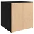 Set TV komoda 4 pcs Crna 37 x 35 x 37,5 cm Konstruirano drvo