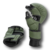 MIZDAK mma performance Sparing rukavice, Maslina