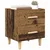 Ormarić za krevet s ladicama 2 pcs Staro drvo 40 x 35 x 47.5cm
