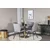 Venture Design Jedilna miza Estelle 75x106 cm siva