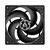 Cooler ARCTIC P12 Black 120x120mm ACFAN00118A