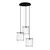 Opviq Luster Swank-702-S2, 113cm, 35 cm, 3xE27, 40W