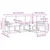 Set vanjskih sofa s jastukom 4 pcs Bijela i antracit