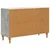 TV ormar Betonska siva 89 x 34,5 x 60 cm Konstruirano drvo