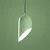 Opviq Luster Kesik-6176-3, 75-121cm, O40 cm, 3xE27, Zeleni