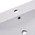 Ugradbeni umivaonik 101 x 39,5 x 18,5 cm keramički bijeli