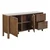 Rjava komoda v hrastovem dekorju 160x75x40 cm Southampton – Actona