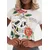 Ed Hardy Majica ecru/rumena/zelena/rdeča
