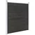 Vrtna ograda WPC 180 x 186 cm siva
