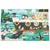 shumee Puzzle pisana 4v1 avto sestavljanka 200 kosov