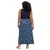 SHEEGO Obleka modra/marine/azur/bela