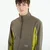 Mikina Pas Normal Studios Off-Race Light Fleece Half-Zip Moss Green L