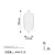 Opviq Zidna lampa E14 Socket, Siva