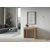 Ityhome Ityhome 90 x 77 konzolna miza rjava, (20848022)